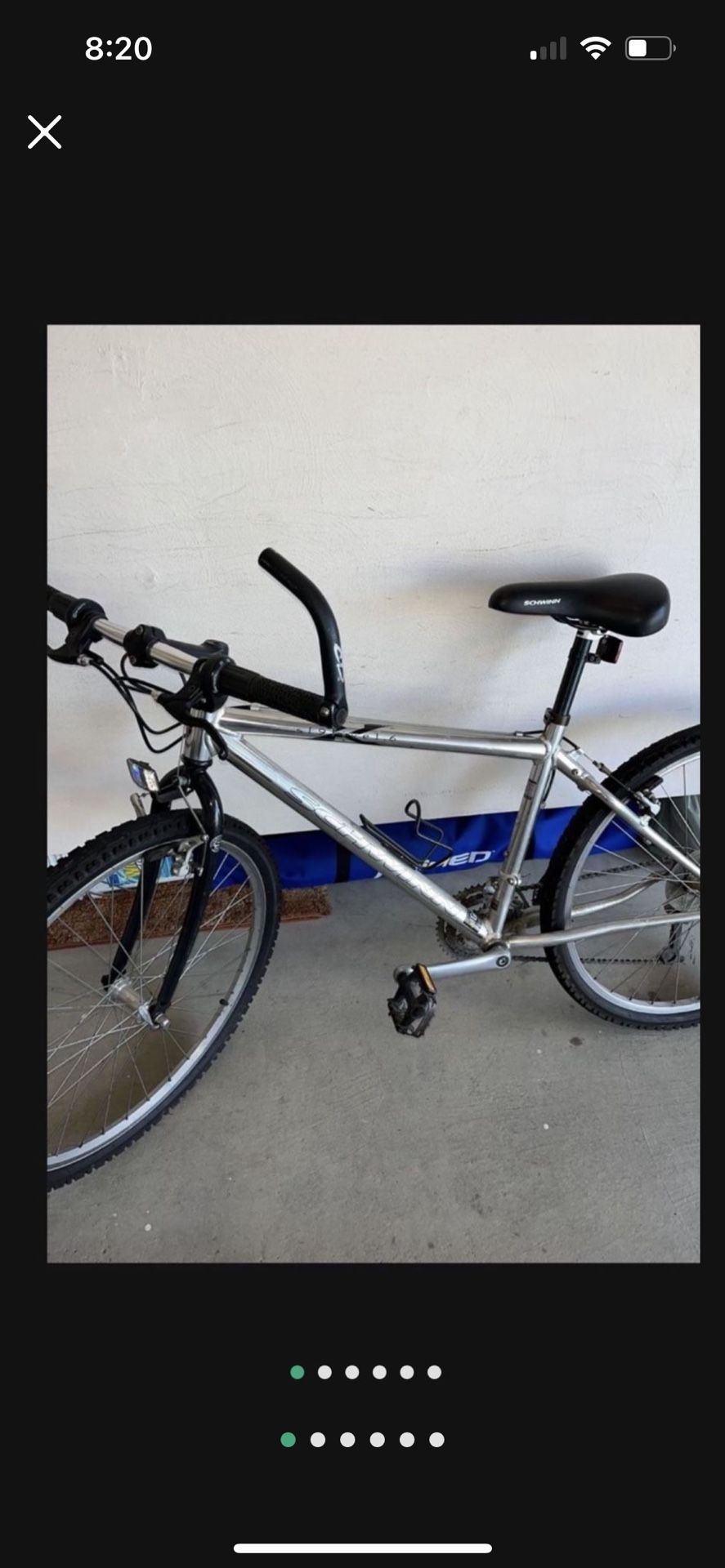 Mountain Bike- High end Schwinn was 750.00 asking 250.00 , Purchased at Gatto , Can deliver if not too far from Plum 