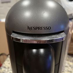 Nespresso Vertuo Coffee Maker + Pod Holder Bundle in Stylish Black