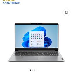 Lenovo Ideapad 1 15.6” Laptop 