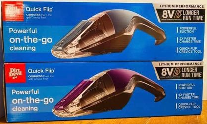 Dirt Devil Quick Flip Cordless Hand Vac with Crevice Tool