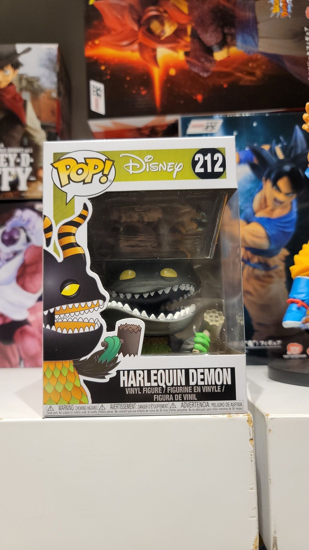 HARLEQUIN DEMON # 212 Funko POP! THE NIGHTMARE BEFORE CHRISTMAS