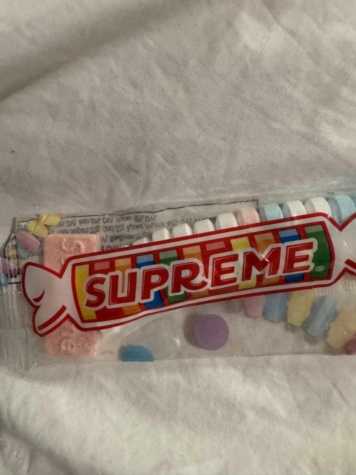 Supreme Brand Smarties Candy Necklace