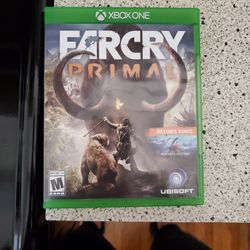 Xbox  One Farcry Primal Game