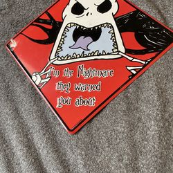 Vintage Nightmare Sign