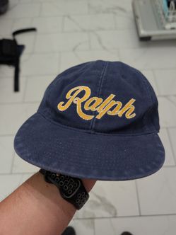 Ralph Logo Twill Ball Cap