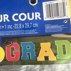 Congrats GRAD Yard Decoration 