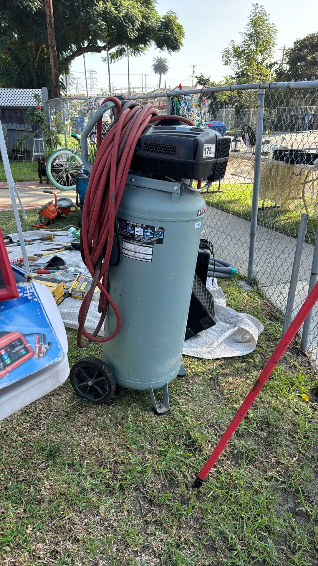 Air Compressor With Hose