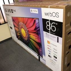 86” LG UHD 4K SMART TV