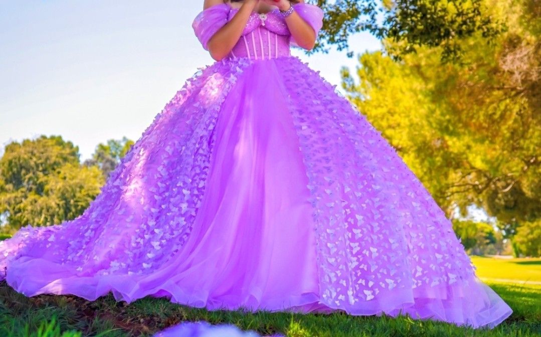 Quinceanera/ Sweet 16 Ball Gown & Petticoat