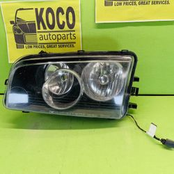 2006 - 2010 Dodge Charger OEM LH Left Driver Side Headlight Headlamp Light OEM for Parts or Repair