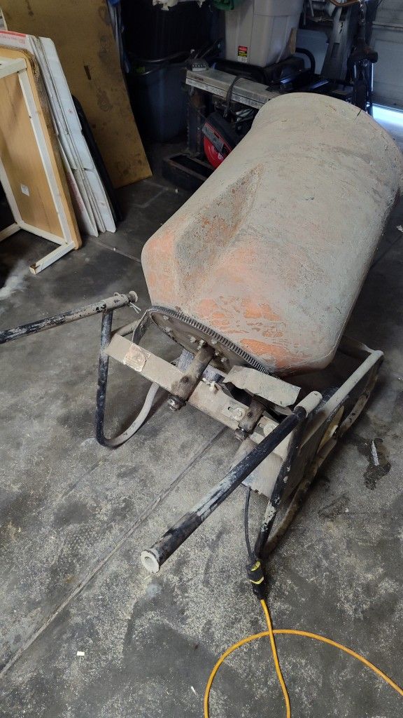 Electric Cement Mixer