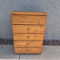 Wood dresser