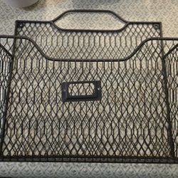 Farmhouse Wire Primitive Wall Mount Letter Holder