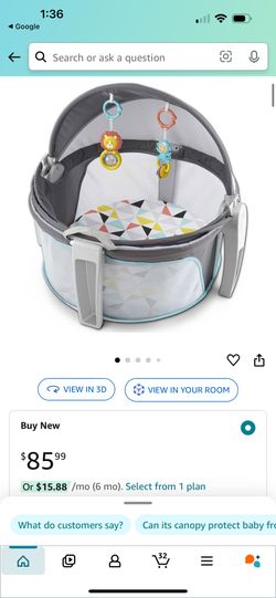 Fisher Price Baby Bassinet On The Go 