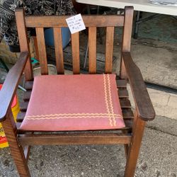 Wood Chair Extra Wide