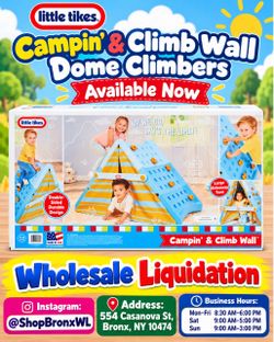 Little Tikes Campin' & Climb Wall Dome Climber