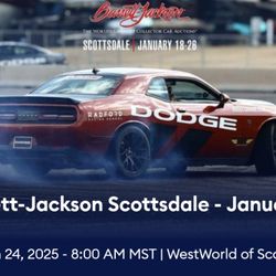 Barrett-Jackson Friday Tickets
