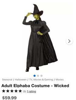 Spirit Elphaba Costume Plus