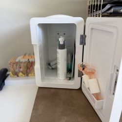 Skincare fridge