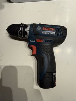 Bosch 12v drill with battery