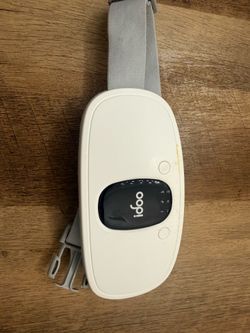 Iogi Portable Rechargeable Heating Pad for Cramps & Back Pain