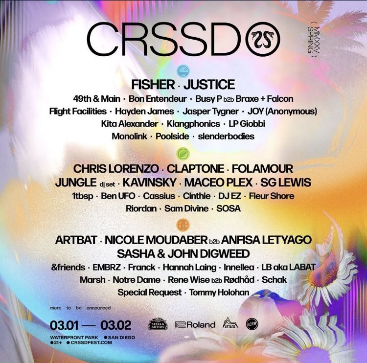 Alumni Spring CRSSD Tickets 2025