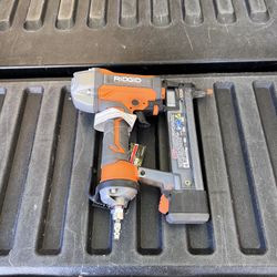 RIDGID Pneumatic 18-Gauge 1-1/2 in. Finish Stapler **FIRM PRICE**