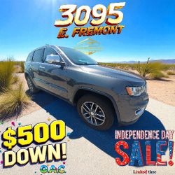 2017 JEEP GRAND CHEROKEE LIMITED SPORT UTILITY 4D