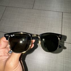 Ray Ban Clubmaster Black&Gold