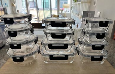 24pc x Food Storage Containers 🔥 TOP QUALITY