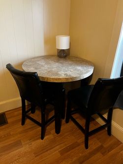 Marble Top Dining Set
