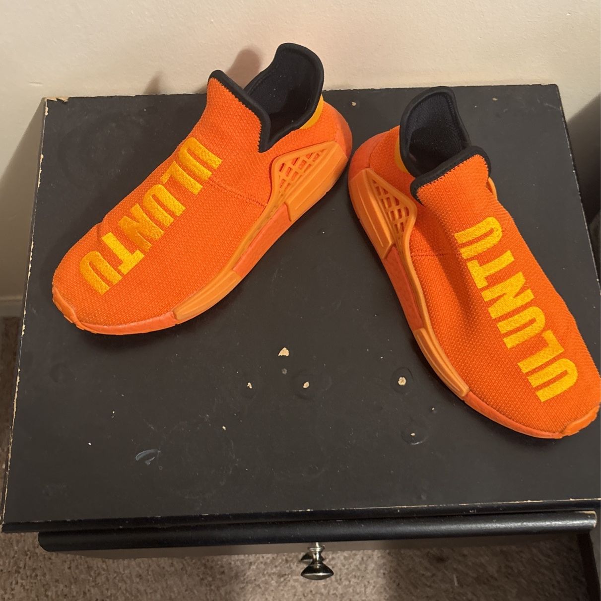 Pharrell NMD Human Race Orange Size 10