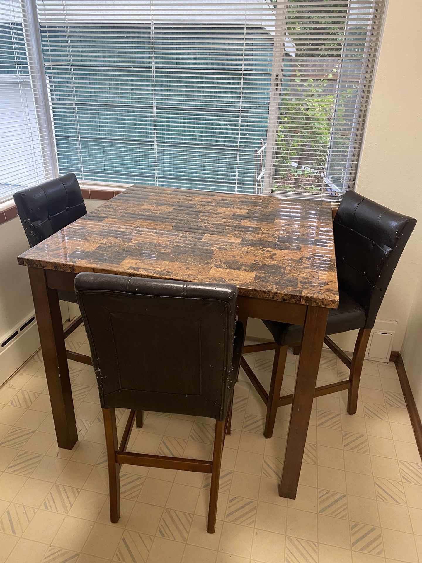 Counter Height Square Table