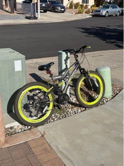 Dual suspension mountain bike