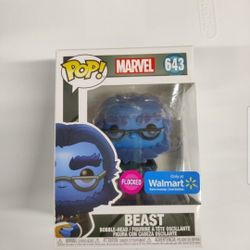 Funko Pop #643 Beast Flocked Walmart Exclusive