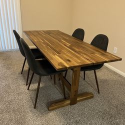 Dining Table Only (Ikea NACKANÄS) - 55” x 30”