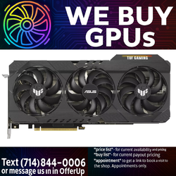 ASUS TUF RTX 3080 V2 GAMING OC - Professionally Refurbished - 3 Month Warranty - Local Business - Fixed Price