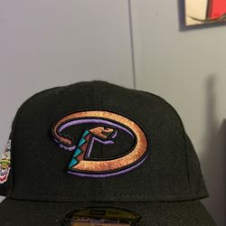 Dbacks Pink Bottom 7 1/2