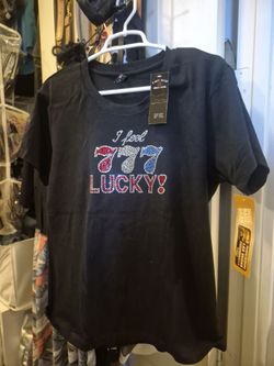 Woman shirt las Vegas logo