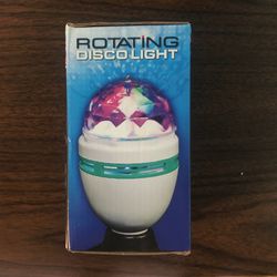 Rotating Disco Light