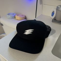 Base Camp Fitness black trucker hat