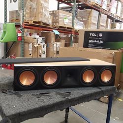 Klipsch RC-64 III Cherry Wood Furniture Made Center Channel Speaker (Open box)