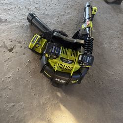 40V HP Brushless Whisper Series 165 MPH 730 CFM Cordless Battery Backpack Blower with (2) 6.0 Ah Batteries and Charger