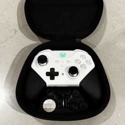 Xbox Elite Series 2 Core Wireless Gaming Controller – White Series X|S, One, Windows PC, Android, and iOS