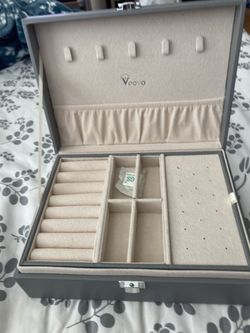New PU Leather Jewelry Box 