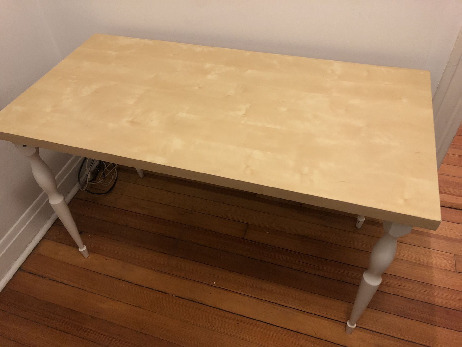 IKEA desk/table with turn style legs