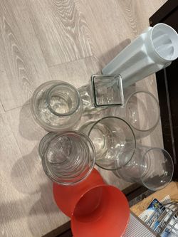 8 Vases In Good Condition 