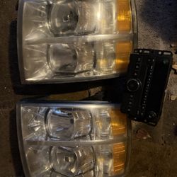 2010 Chevy Truck Headlights And Radio