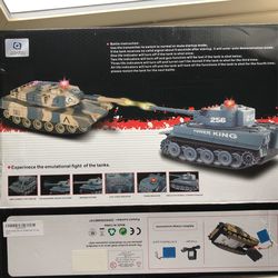 Remote Controlled Fighting Tanks