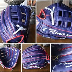 Custom 100% “Best of Steer Hide” Fielding Gloves
